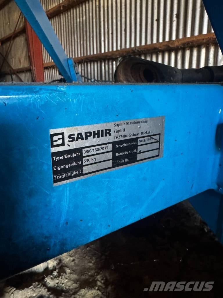 Saphir Frontgrubber Chisel ploughs