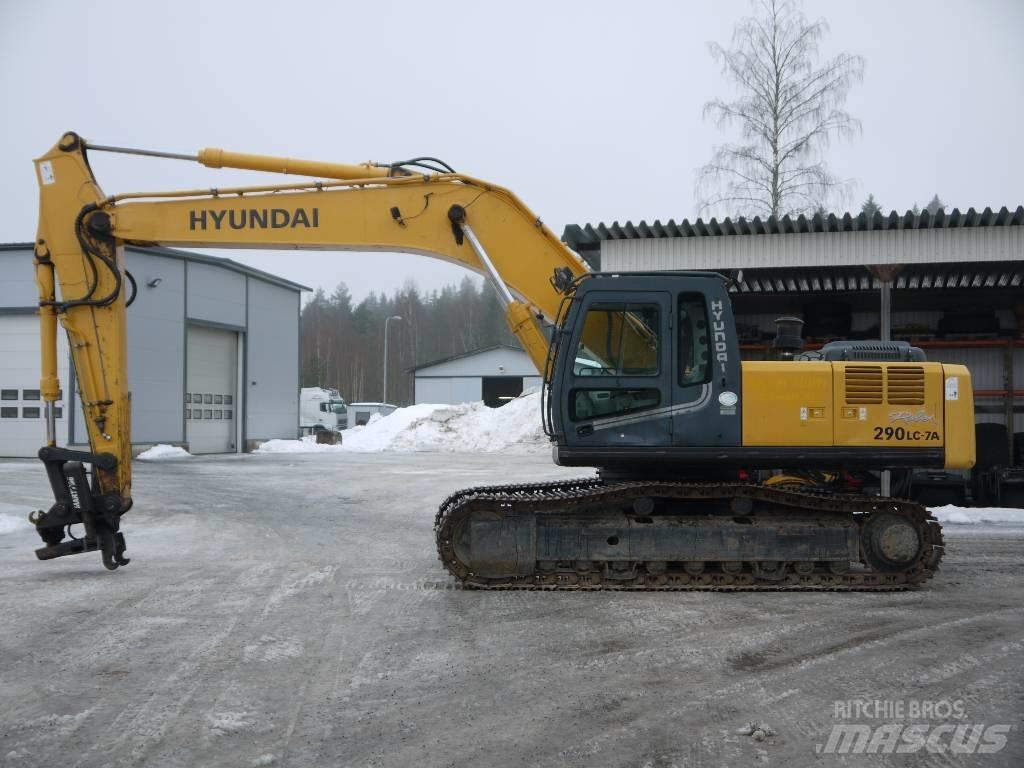 Hyundai R 290 LC-7A Crawler excavators