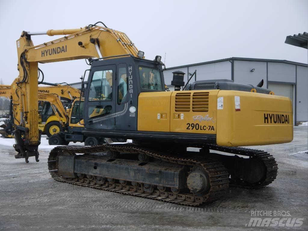 Hyundai R 290 LC-7A Crawler excavators