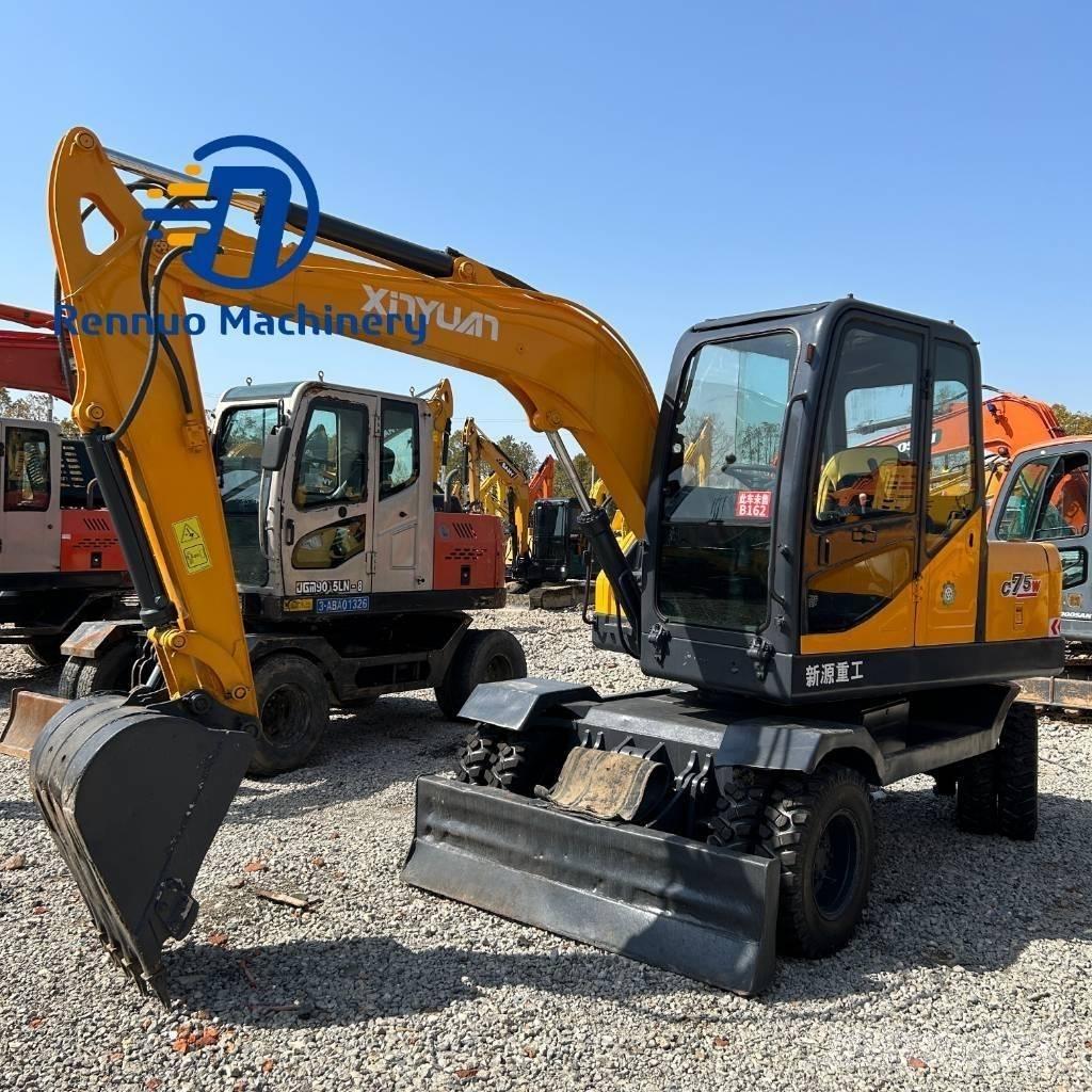 Xinyuan C75W Wheeled excavators