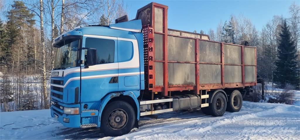 Scania 124 460 Truck mounted cranes
