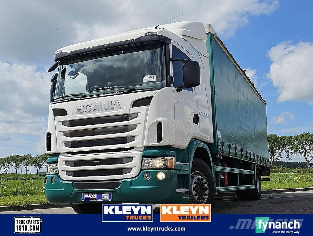 Scania G320 Curtain sider trucks