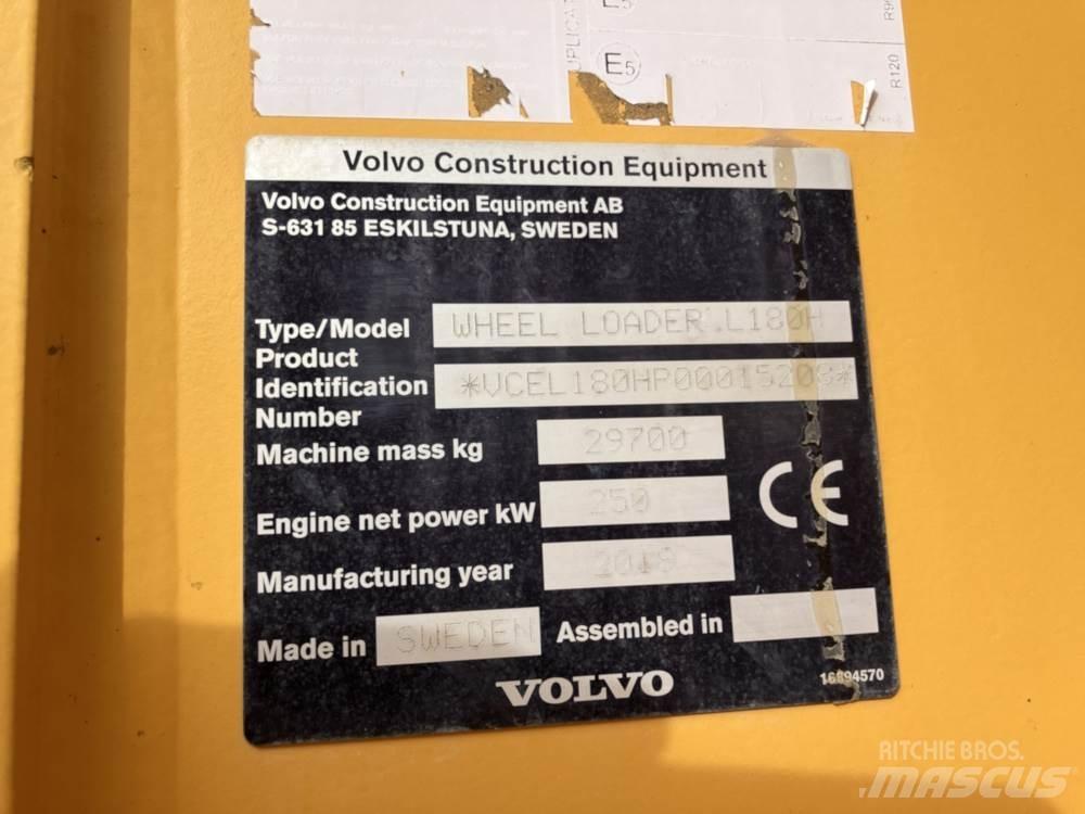 Volvo L180H Wheel loaders