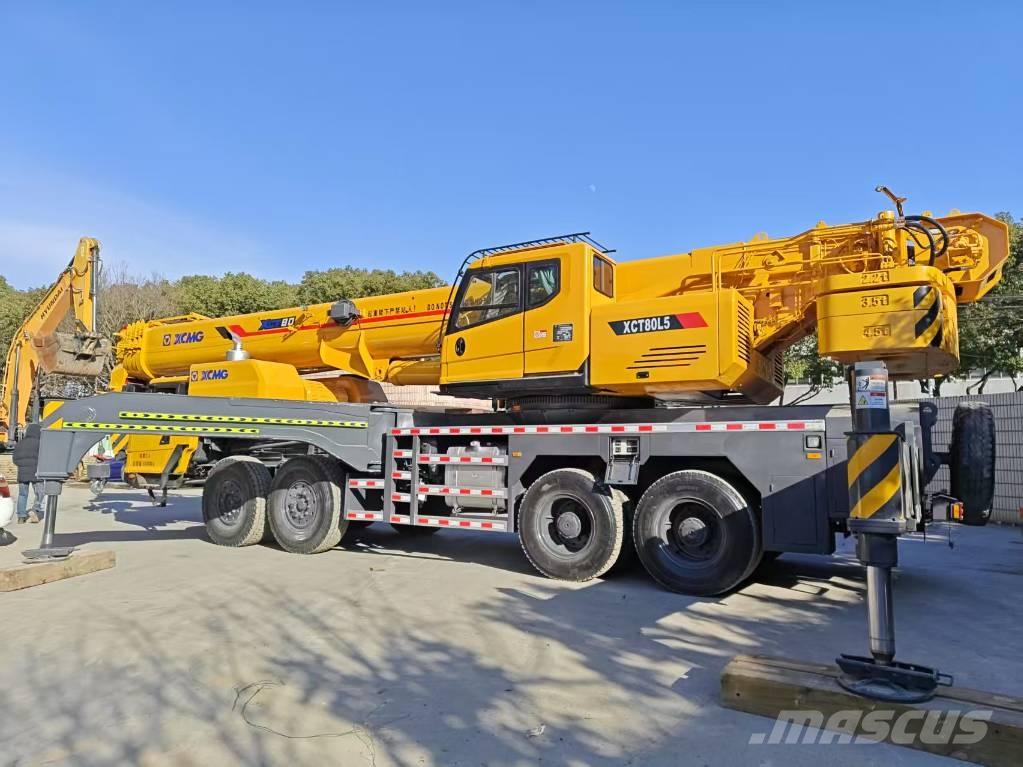 XCMG XCT 80L5 Rough terrain cranes