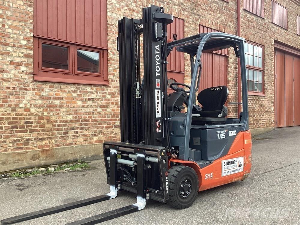 Toyota 8FBEK16T Electric forklift trucks