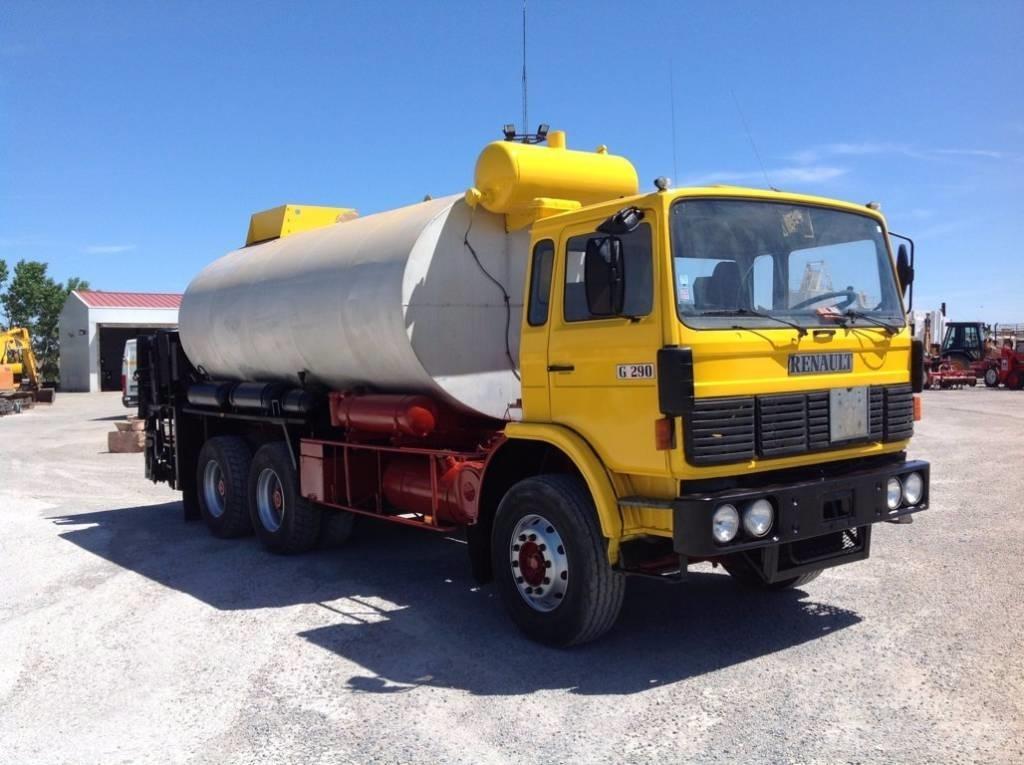 Renault G 290 Asphalt thermal containers
