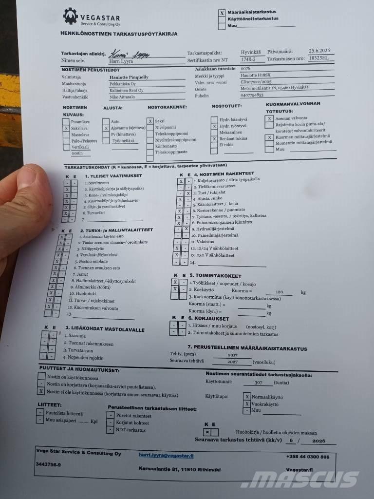 Haulotte H 18 SX Scissor lifts