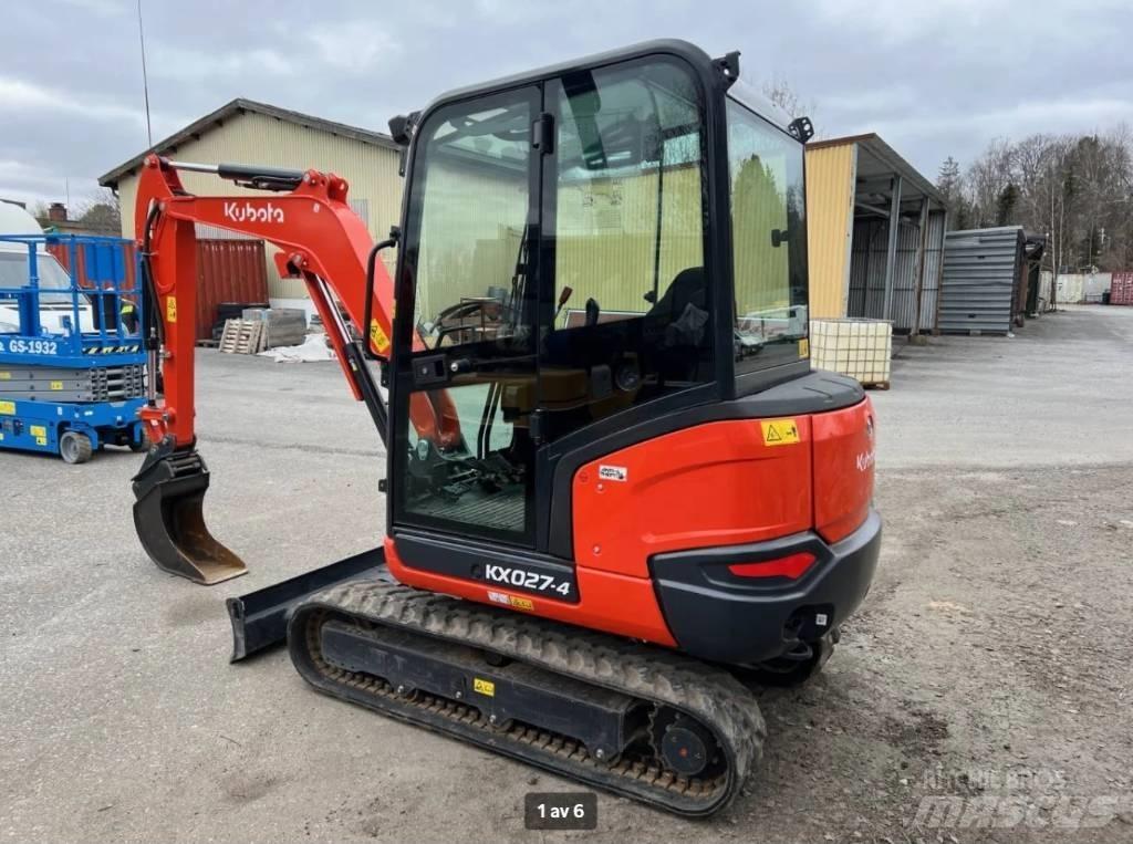 Kubota KX 027 Mini excavators < 7t (Mini diggers)