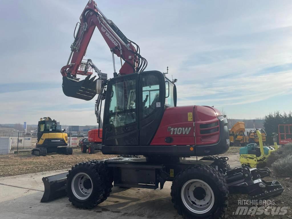 Yanmar B110W Wheeled excavators