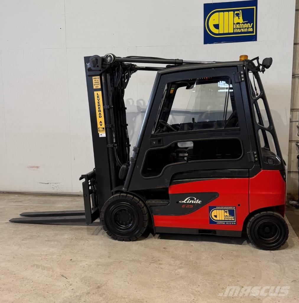 Linde truck E25 Electric forklift trucks