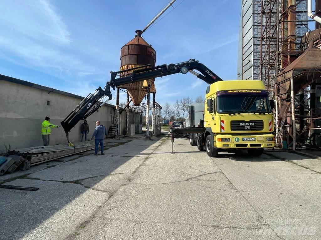 MAN F 2000 Truck mounted cranes