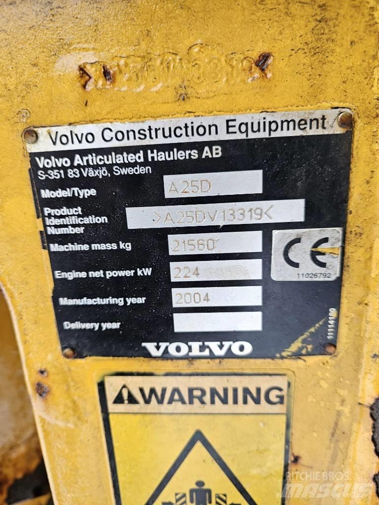Volvo A25D / a30, a35 Articulated Haulers