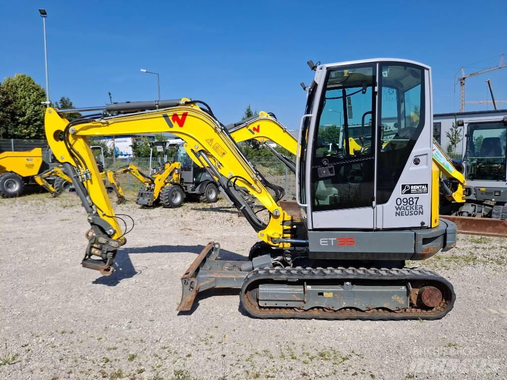 Wacker Neuson ET35 Crawler excavators