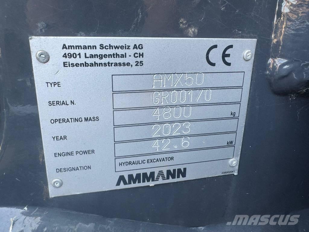 Ammann AMX 25 Mini excavators < 7t (Mini diggers)