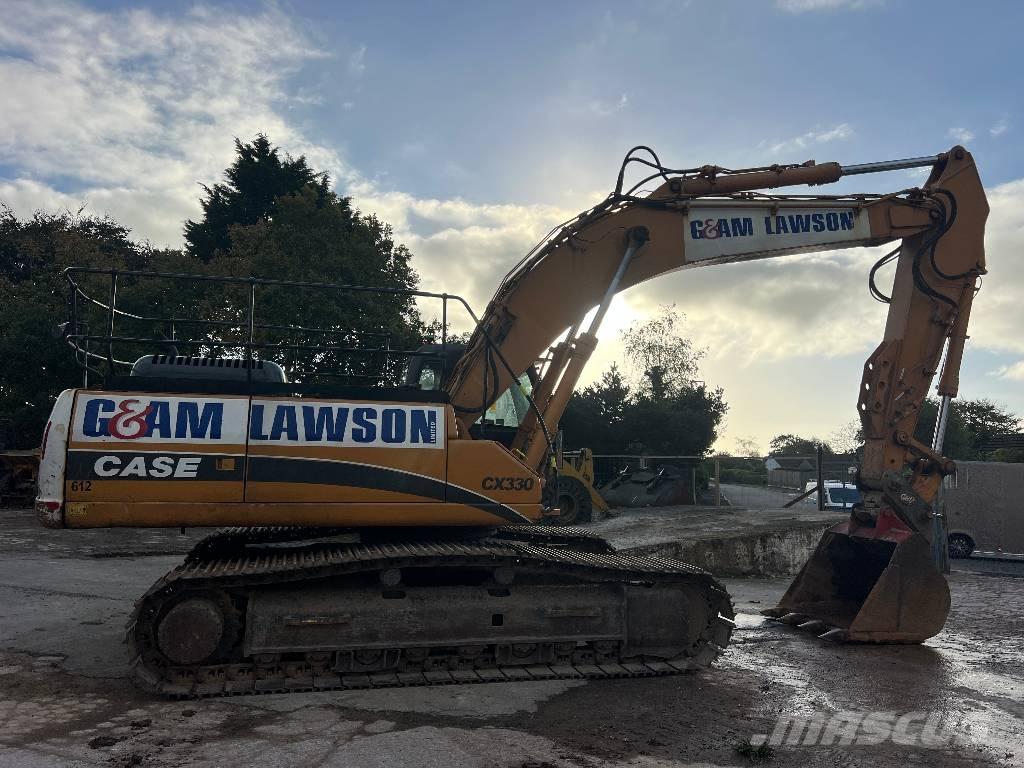 CASE CX 330 Crawler excavators