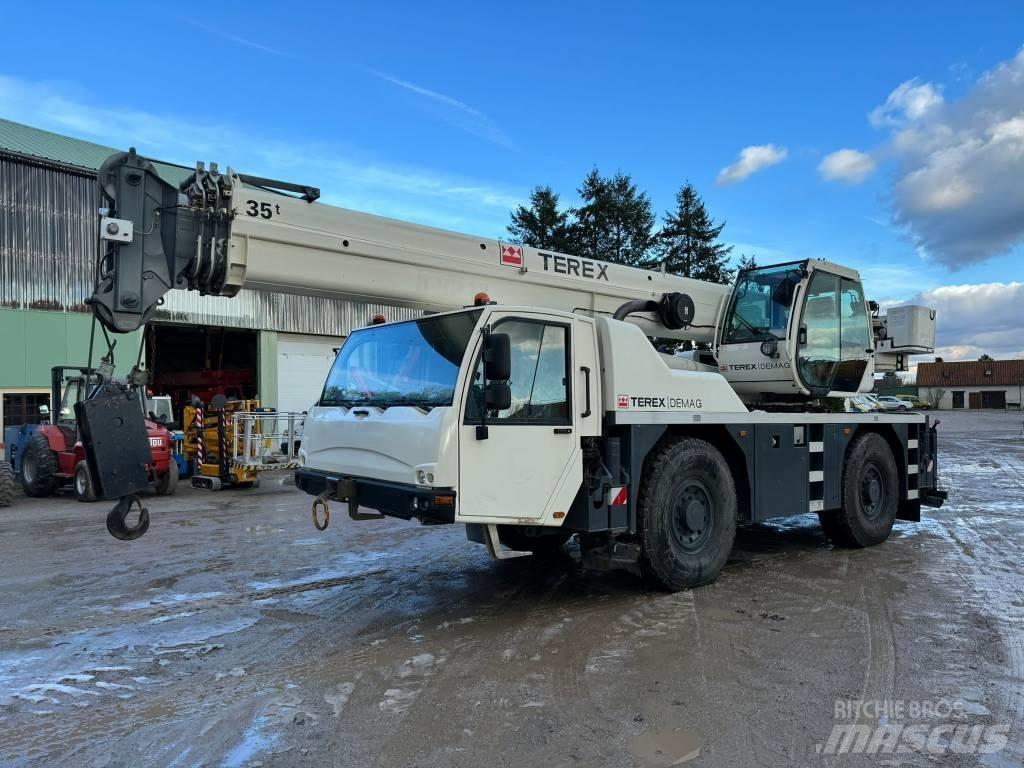 Terex AC 35 Rough terrain cranes