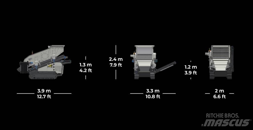 Komplet KOMPATTO 221 Mobile screeners