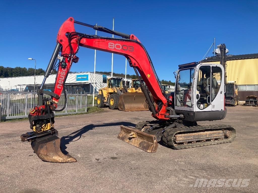 Neuson 8003 RD Mini excavators  7t - 12t