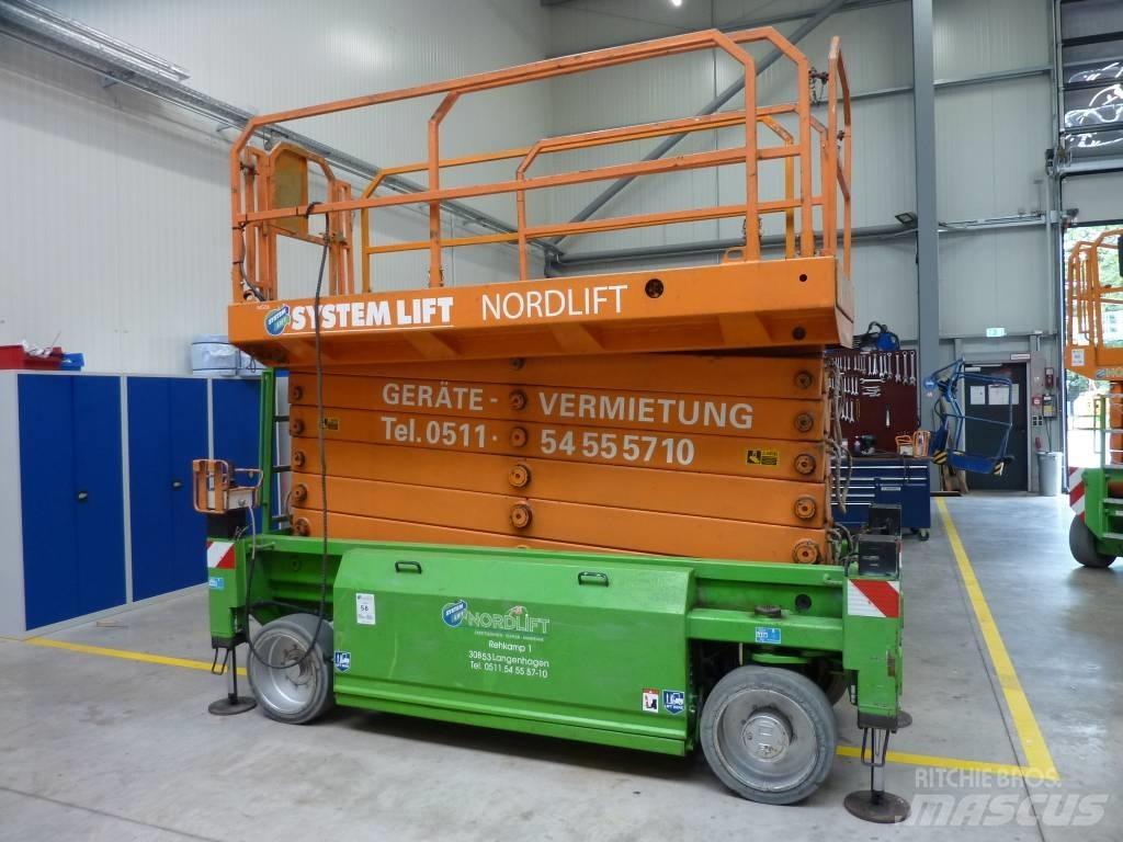 HAB S 175 12 E2WD Scissor lifts
