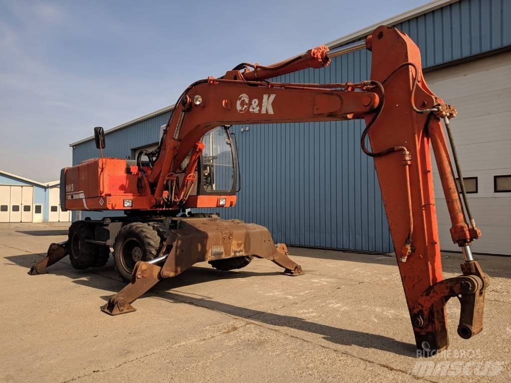 O&K MH 5 Wheeled excavators