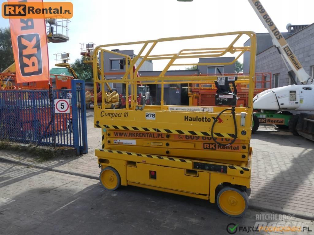 Haulotte Compact 10 Scissor lifts