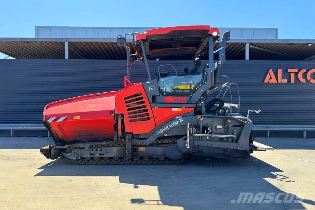Vögele SUPER 1800-3I Asphalt pavers