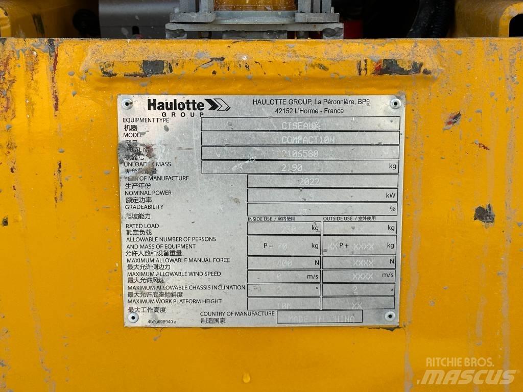 Haulotte COMPACT 10N Scissor lifts