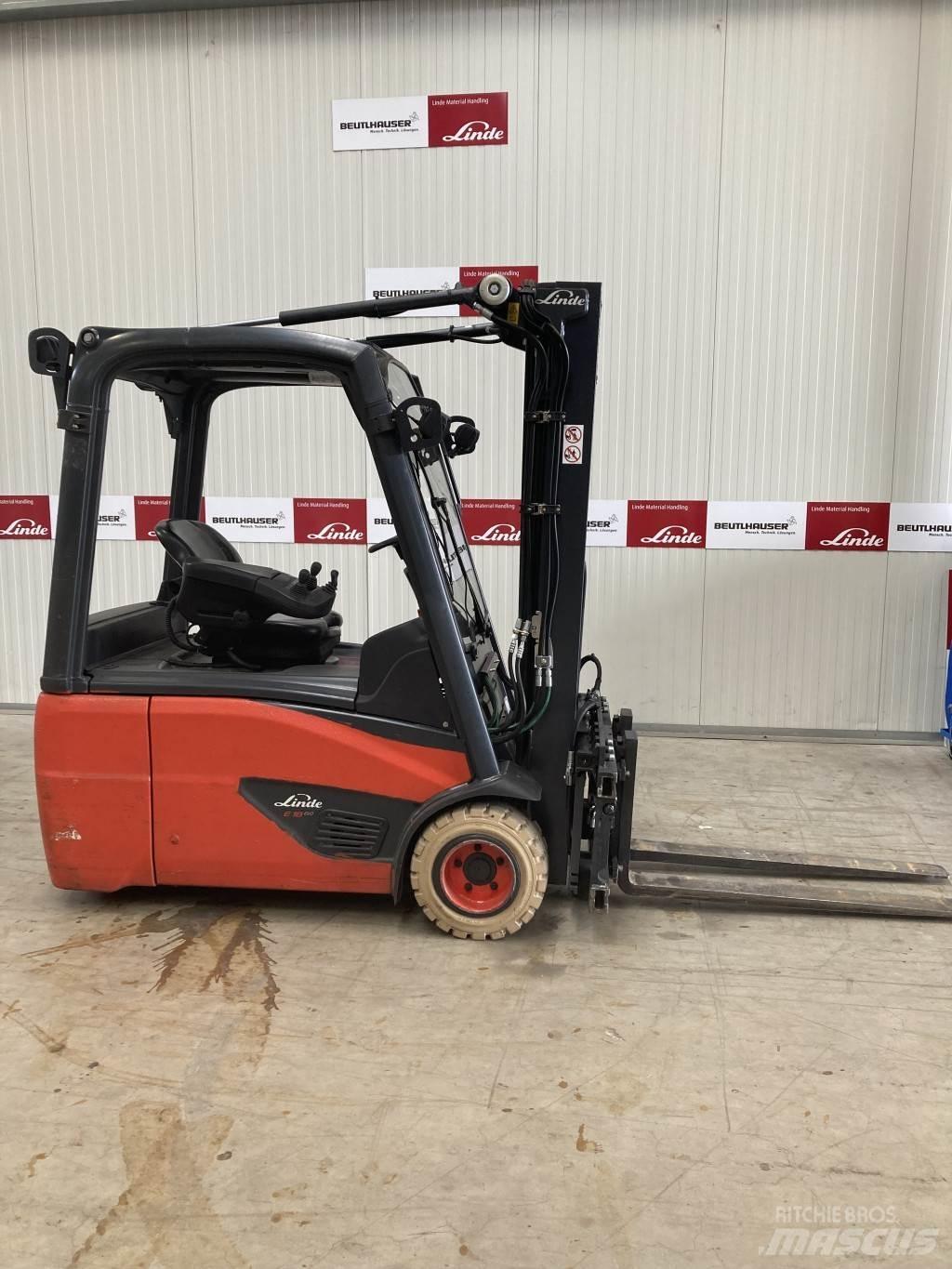 Linde E18 Electric forklift trucks