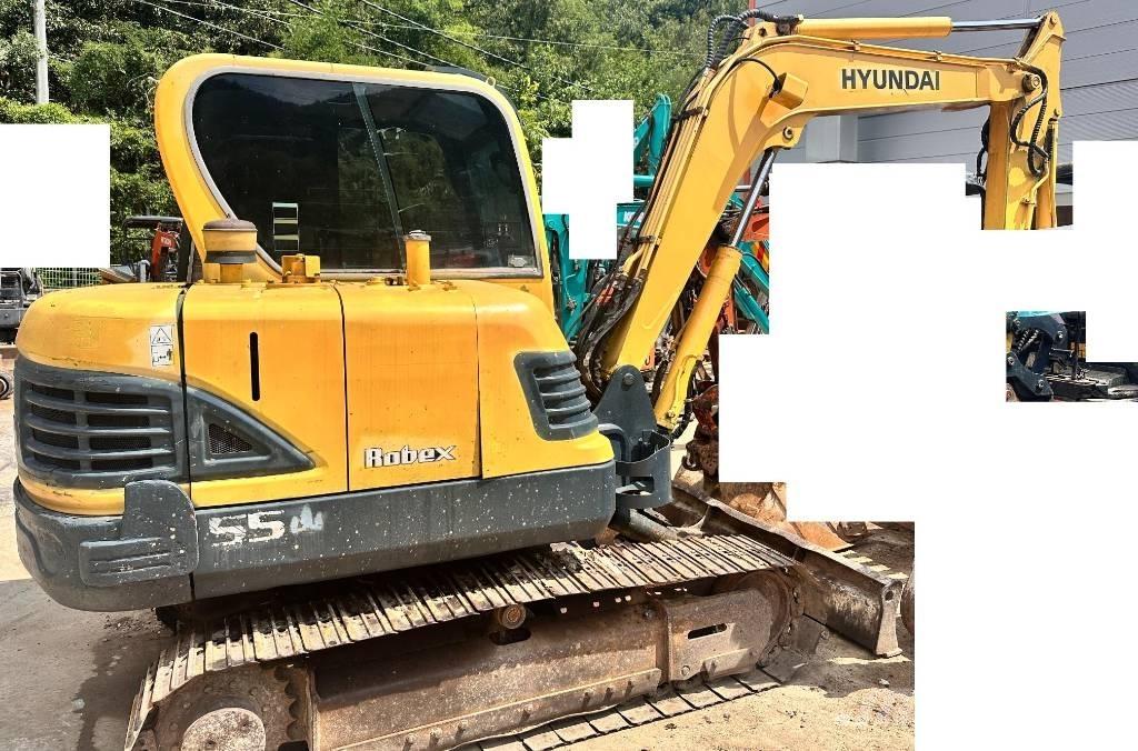 Hyundai Robex 55 Mini excavators < 7t (Mini diggers)