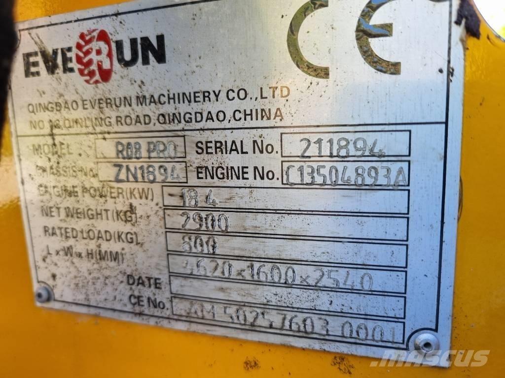 Everun R 08 Pro Wheel loaders