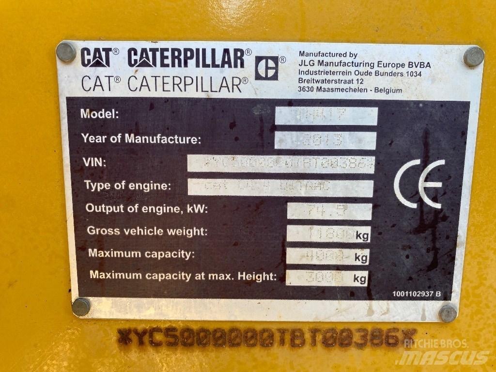 CAT TH 417 Telescopic handlers