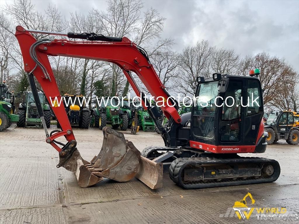 Kubota KX 080-4 Mini excavators  7t - 12t