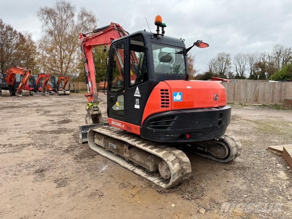 Kubota KX 080-4 Mini excavators  7t - 12t