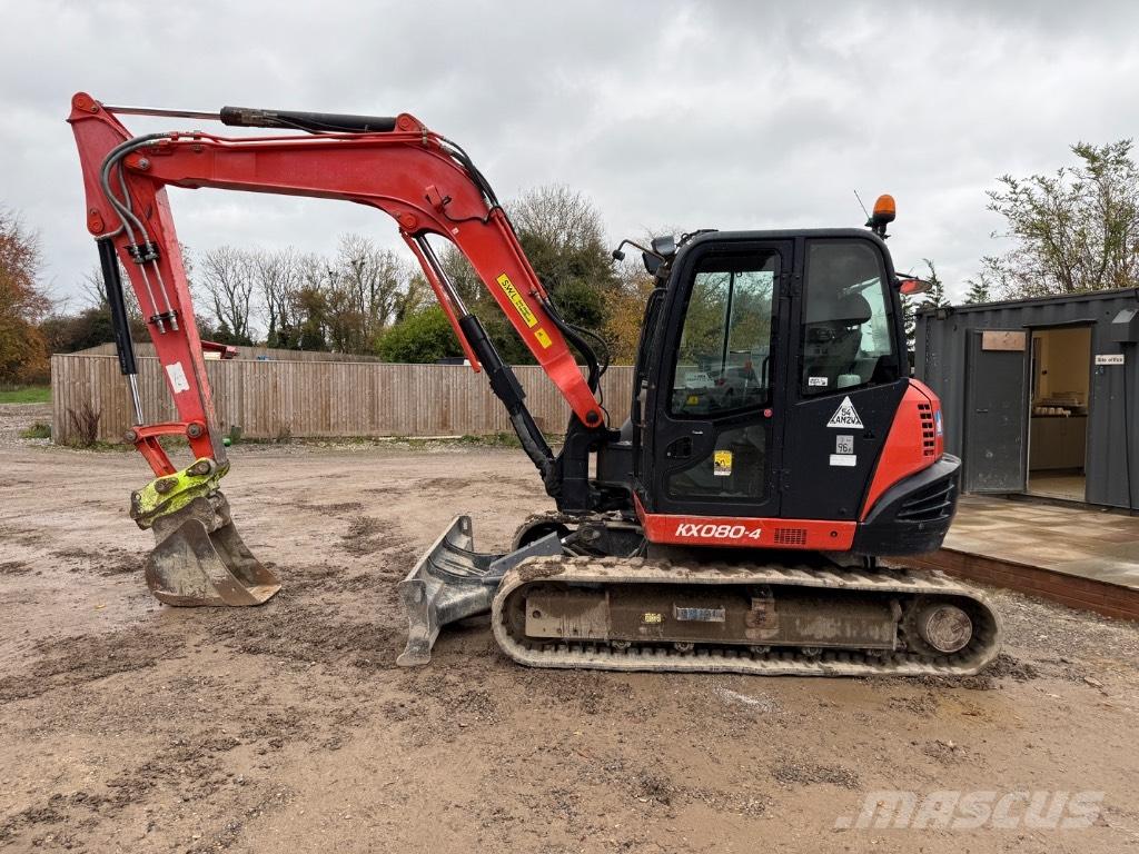 Kubota KX 080-4 Mini excavators  7t - 12t