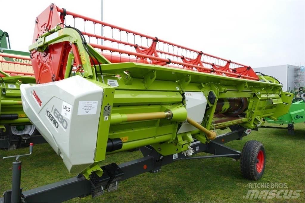 CLAAS Cerio 680 Harvester heads