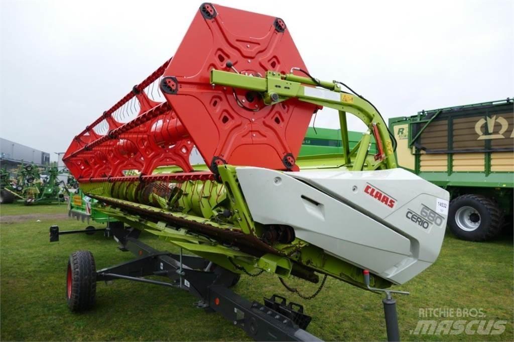 CLAAS Cerio 680 Harvester heads