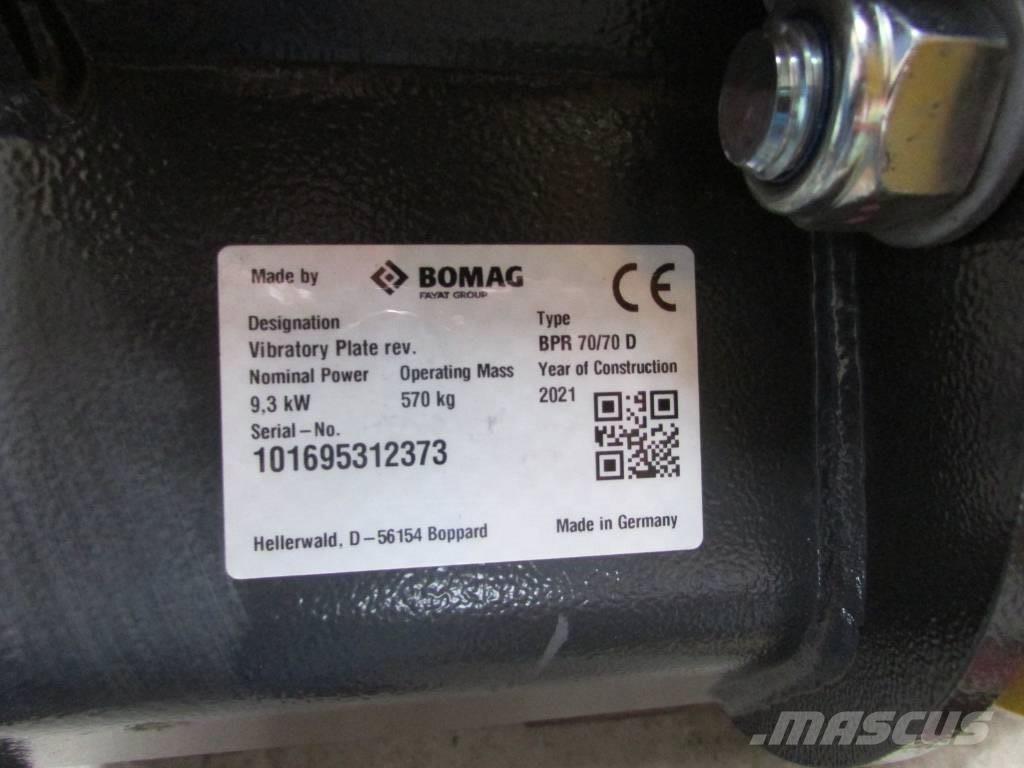 Bomag BPR 70/70 DE Plate compactors
