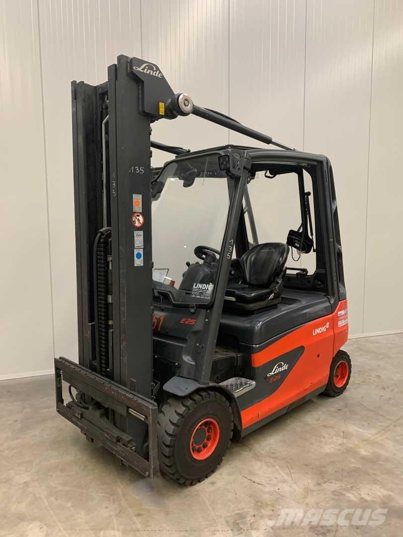 Linde E25L Electric forklift trucks