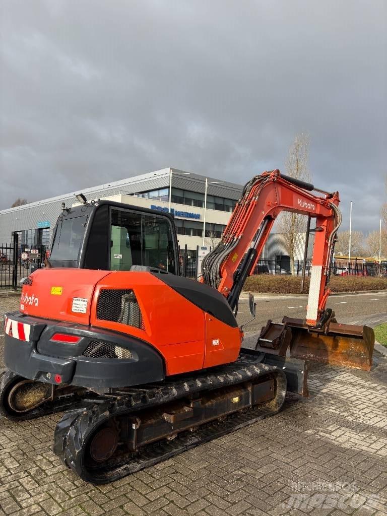 Kubota KX080-4a Mini excavators  7t - 12t