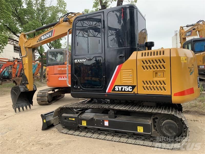 Sany SY 75 Crawler excavators