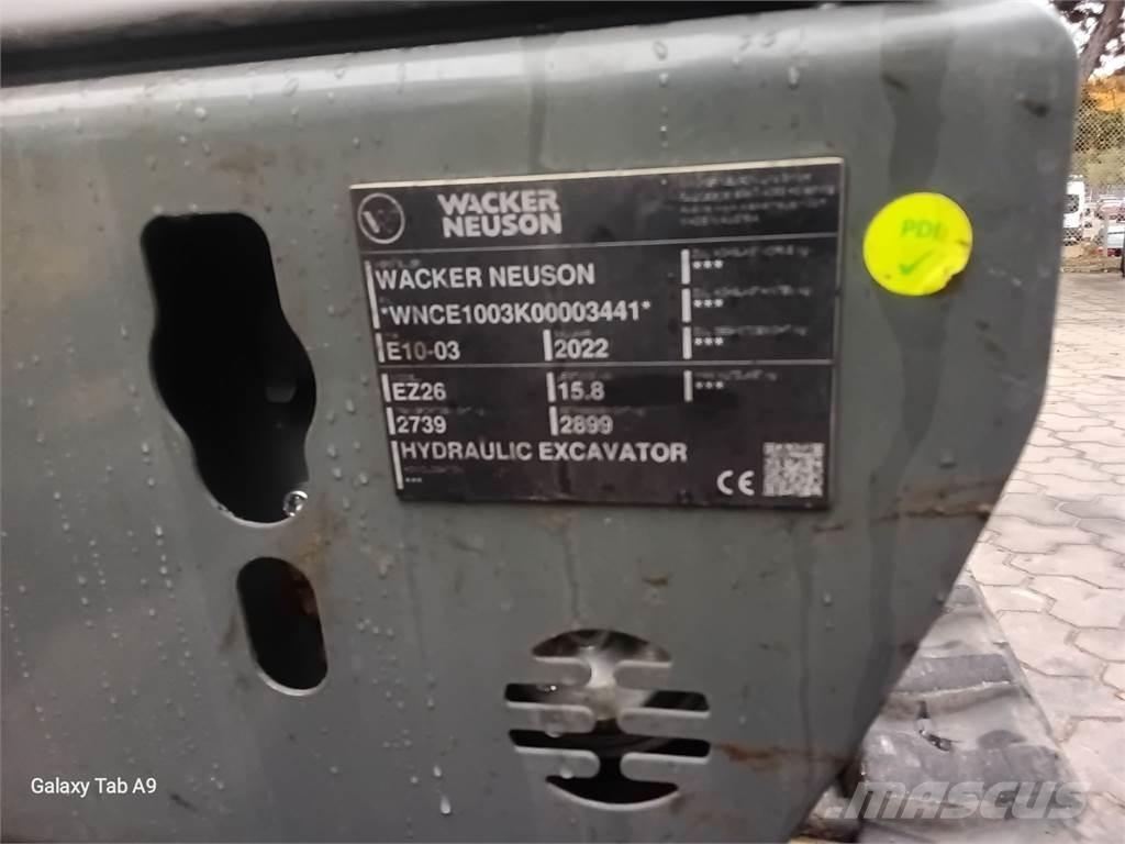 Wacker Neuson EZ26 Crawler excavators