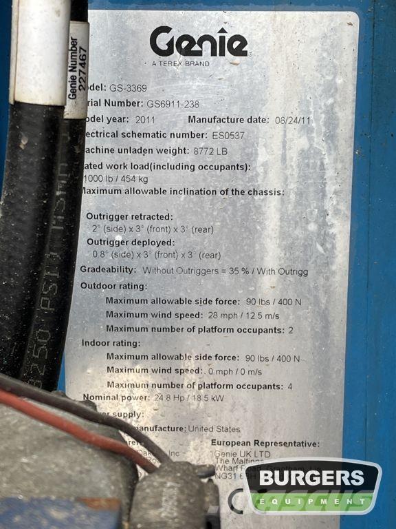 Genie GS-3369 RT Scissor lifts