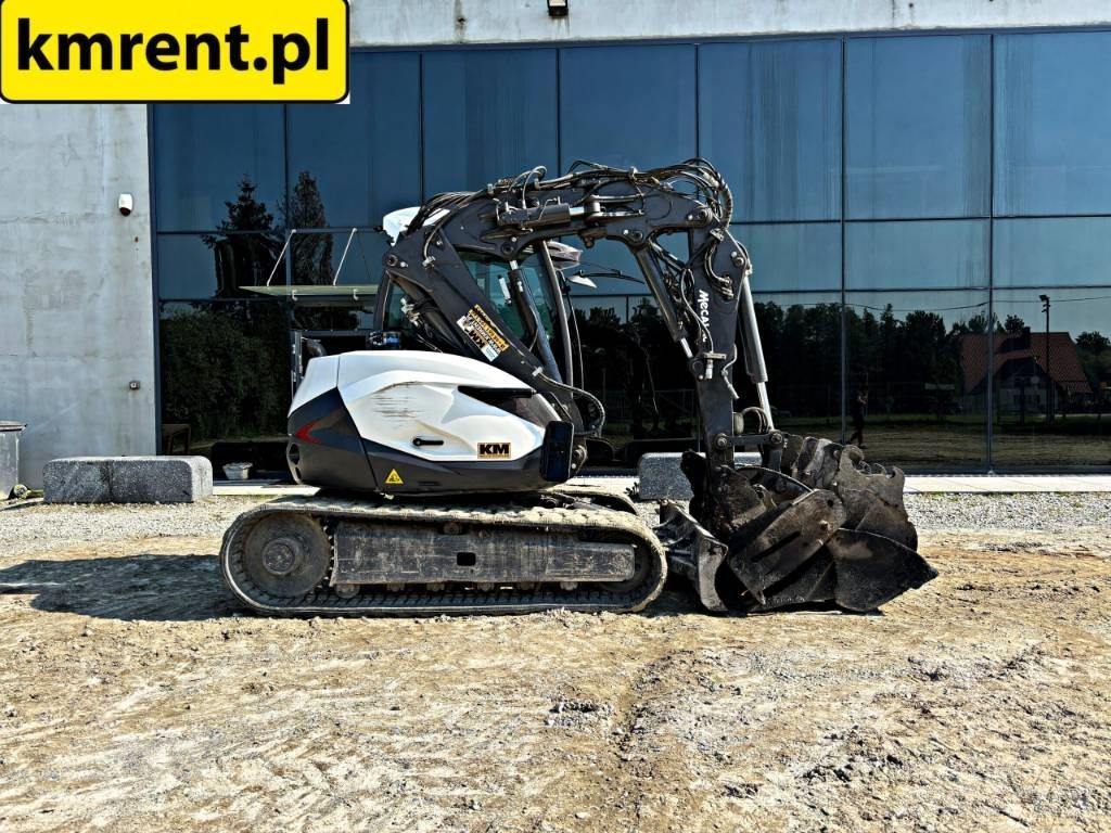 Mecalac 8 M CR Mini excavators  7t - 12t