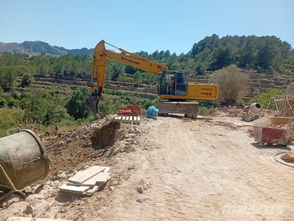 New Holland MH 6.6 Wheeled excavators