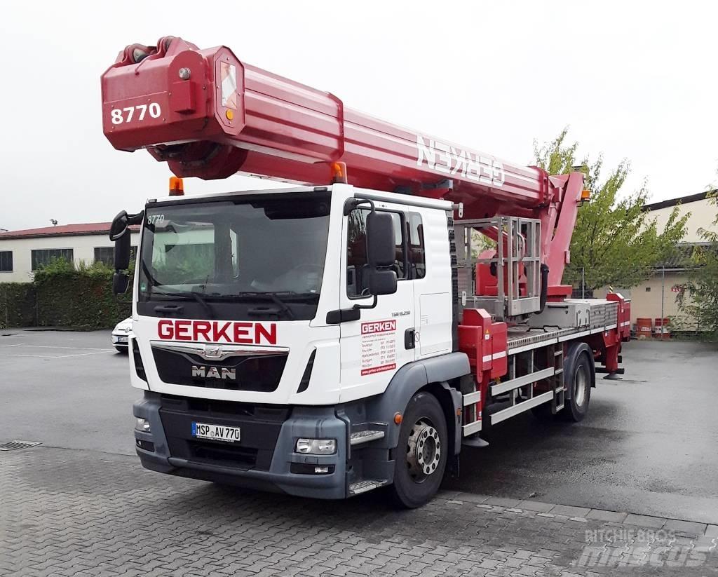 Ruthmann T400 Truck mounted platforms