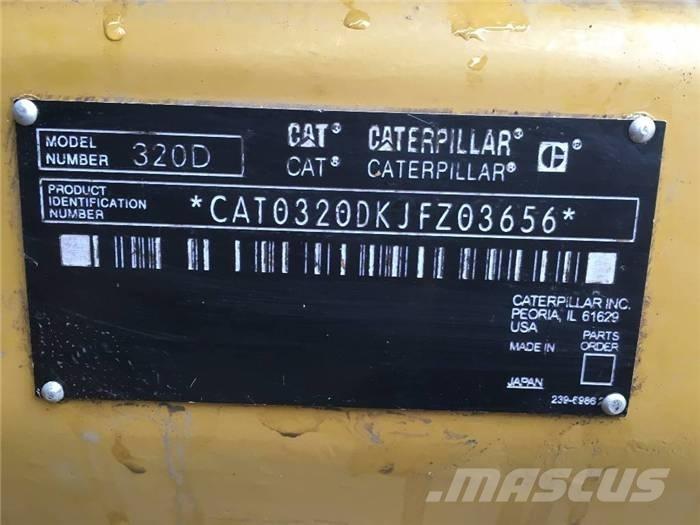 CAT 320 D Crawler excavators
