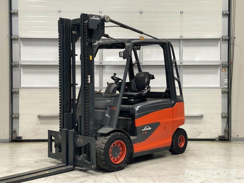 Linde E40H-01/600 Electric forklift trucks