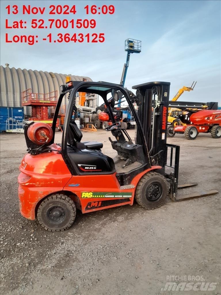 Manitou MI 25 G LPG trucks