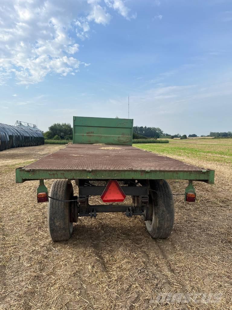  Halmvogn 4 hjulet Bale trailers