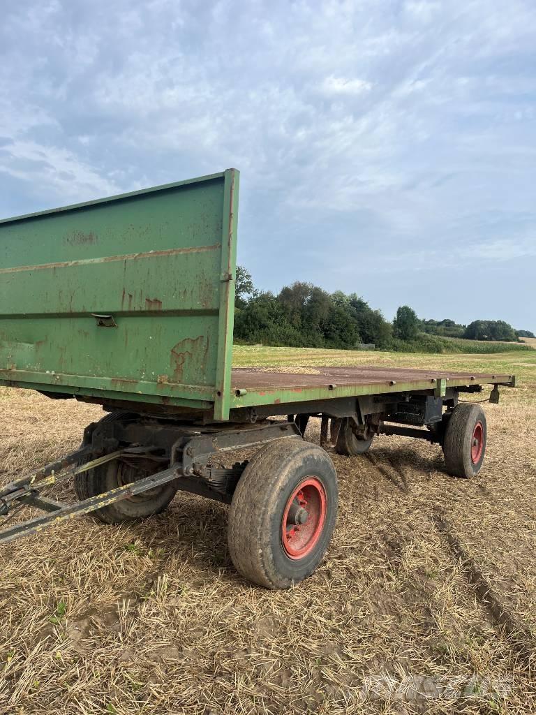  Halmvogn 4 hjulet Bale trailers
